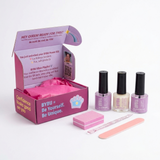 BYBU Starter Set - Colour-Changing Nail Kit with Mani Tools for Kids and Tweens